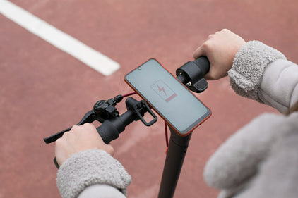 beste telefoonhouder fiets met powerbank