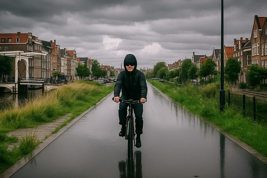 Is je telefoon nat geworden tijdens het fietsen