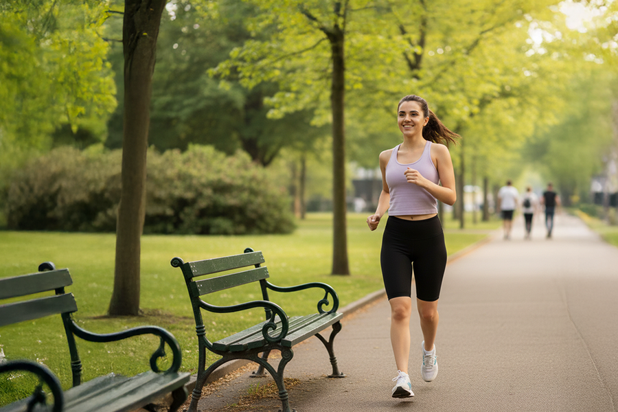 hardloopster startend met haar hardloopschema beginner