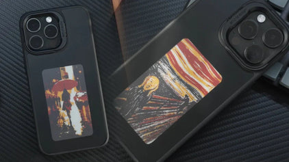 Hoe werkt een e-ink case?