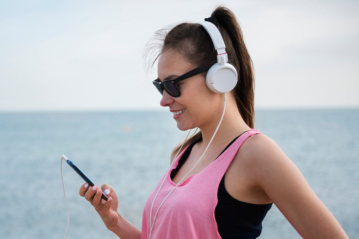 Muziek luisteren tijdens hardlopen