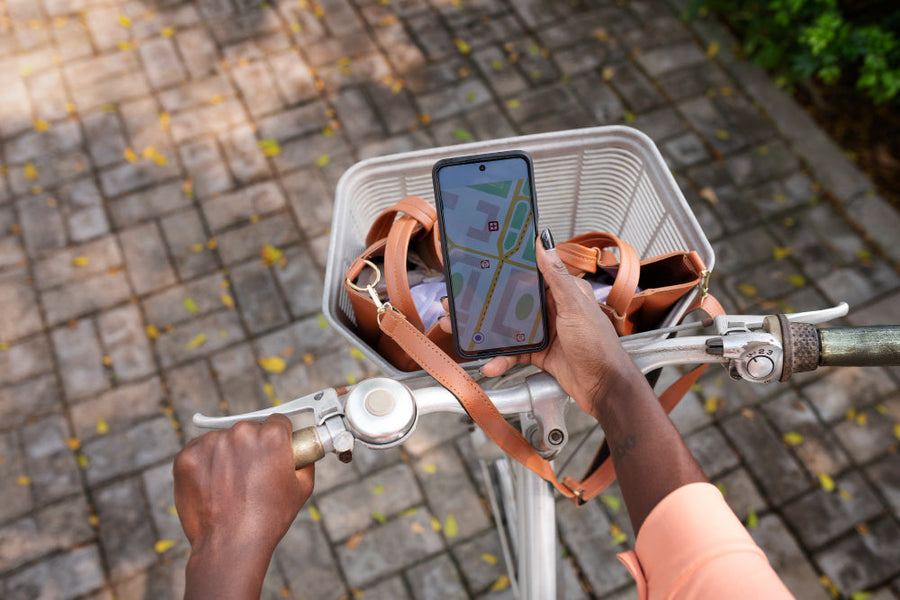 telefoonhouder voor op de fiets
