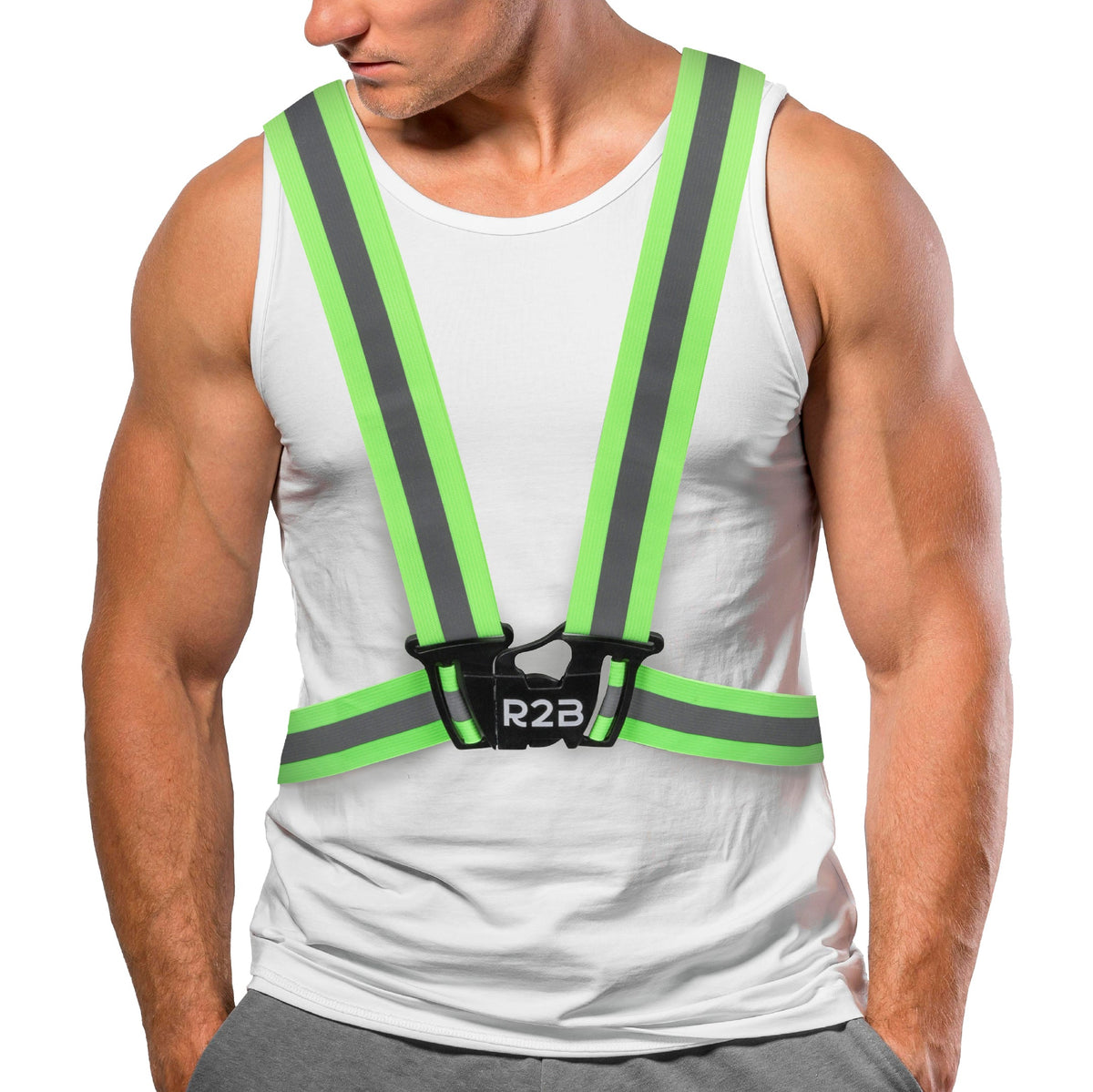 R2B Reflecterend Veiligheidsvest - Neongeel