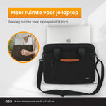 R2B Laptoptas 14 Inch met Schouderband & Accessoirevak - Laptoptas