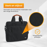 R2B Laptoptas 14 Inch met Schouderband & Accessoirevak - Laptoptas