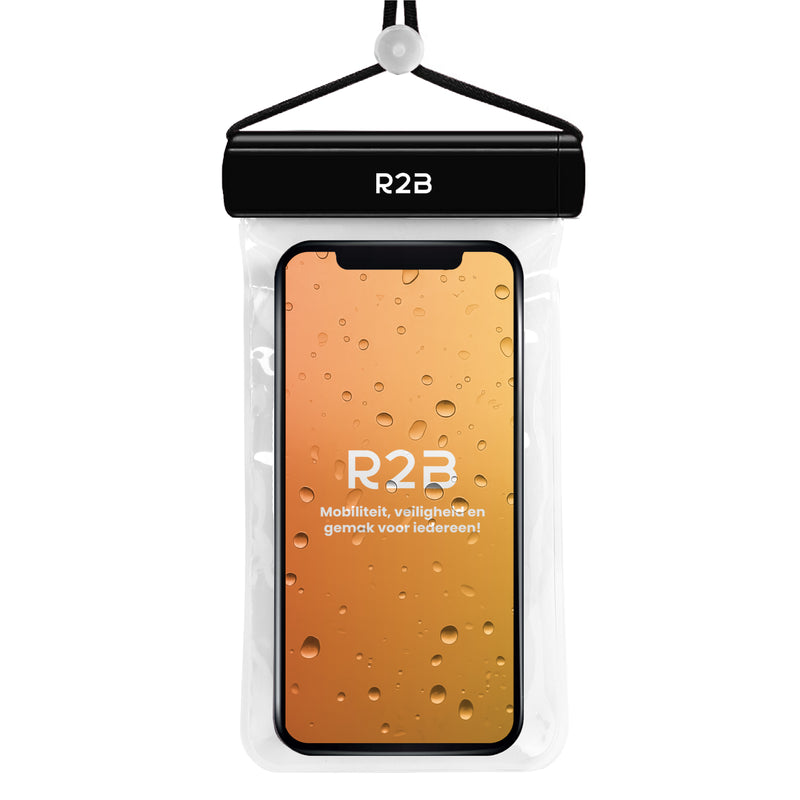 R2B Waterproof Phone Case with Lanyard - 1 Piece - Universal - Safe and Accessible