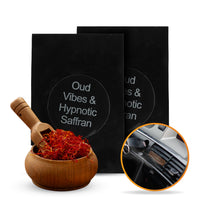 R2B® Car Perfume Refill - Old Vibes & Hypnotic Saffron - 2 pieces