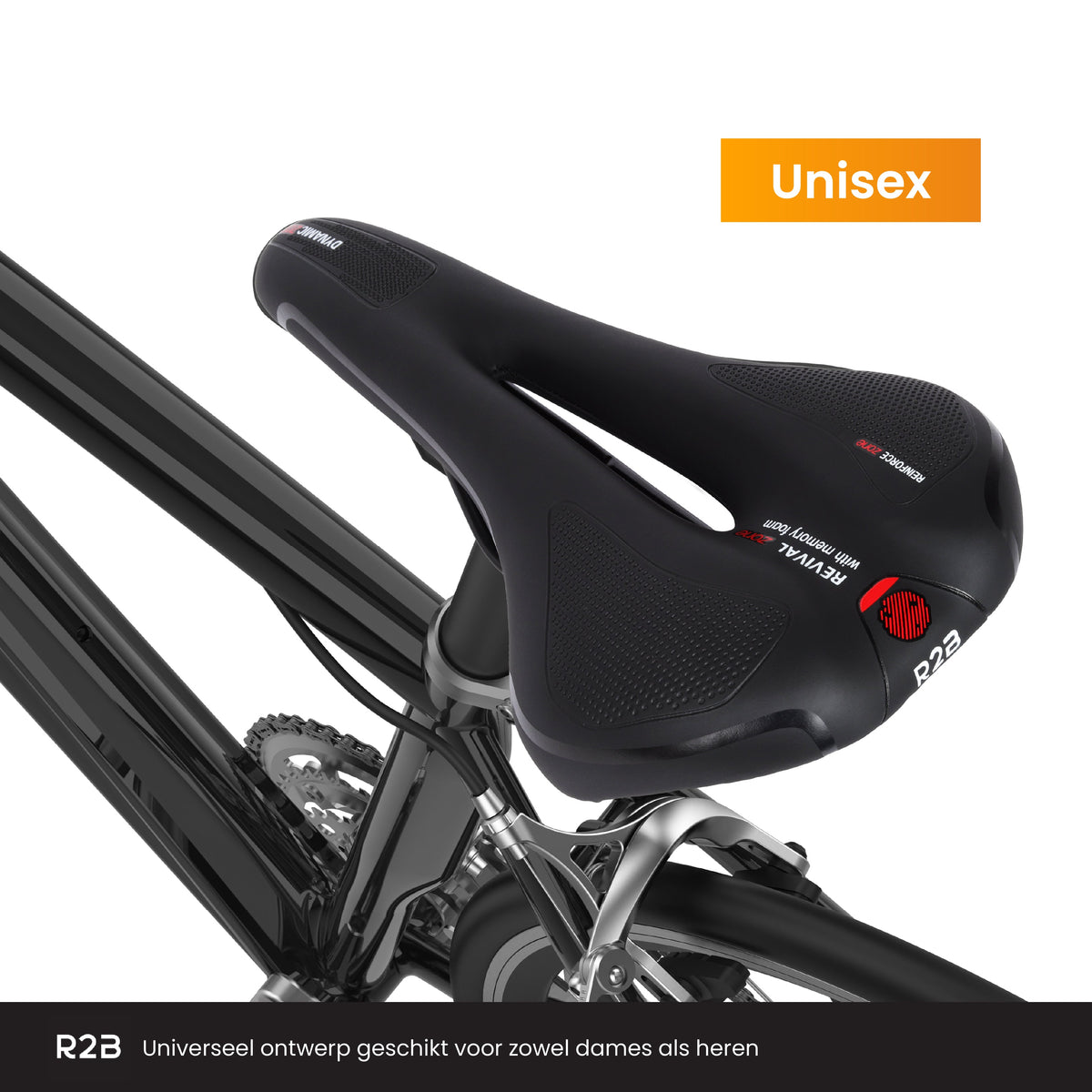 R2B Fietszadel Racefiets & MTB - Incl. Waterdichte Zadelhoes