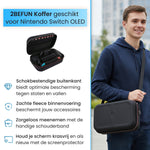 2BEFUN Nintendo Switch OLED Case incl. Screenprotector