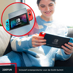 2BEFUN Nintendo Switch OLED Hoes Incl. Screenprotector