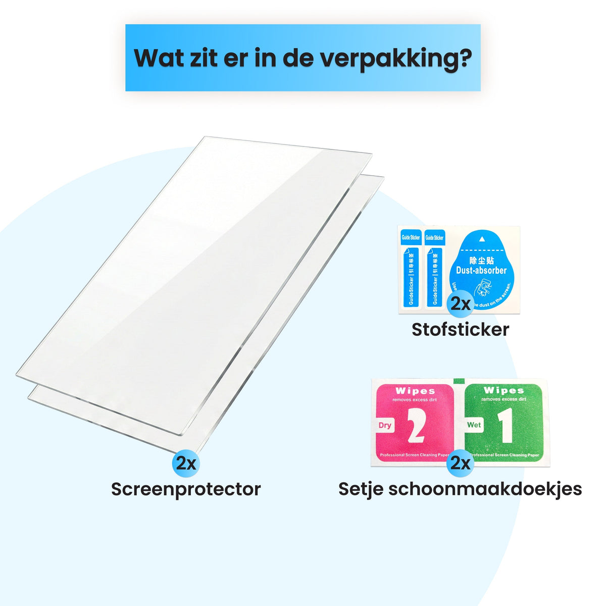 2BEFUN Screenprotector geschikt voor Nintendo Switch 2 - 2 Stuks