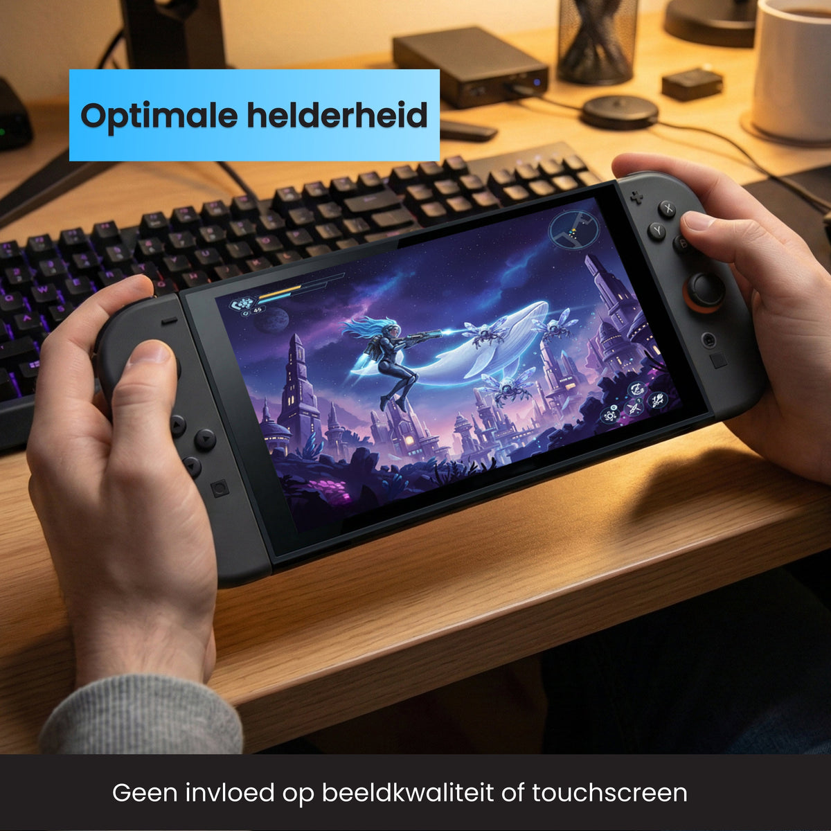 2BEFUN Screenprotector geschikt voor Nintendo Switch 2 - 2 Stuks