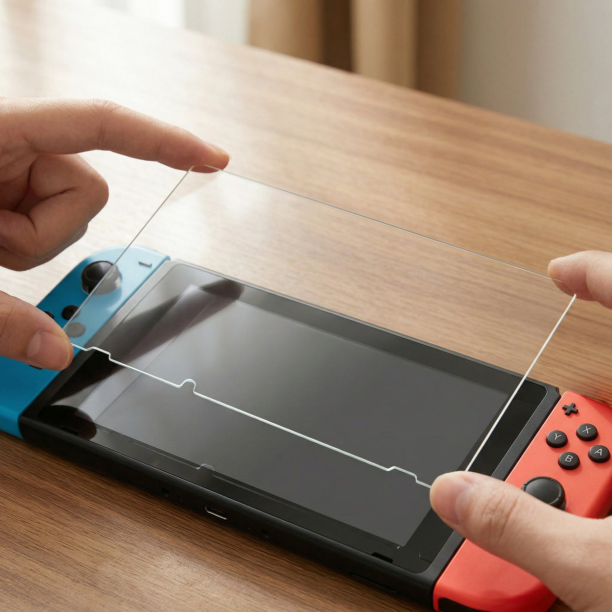 2BEFUN Screenprotector geschikt voor Nintendo Switch - 2 Stuks