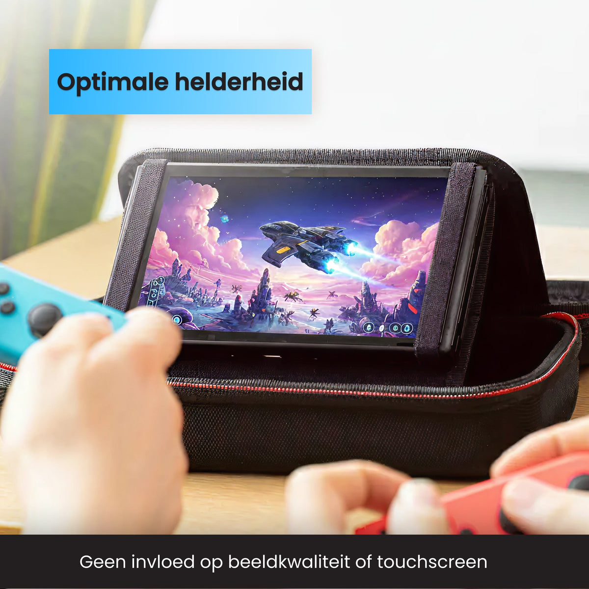 2BEFUN Screenprotector geschikt voor Nintendo Switch OLED - 2 Stuks