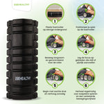 2BEHEALTHY Foam Roller Massage - 33 cm