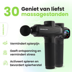 2BEHEALTHY Massage Gun - Incl. 6 Opzetstukken