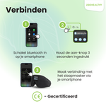 2BEHEALTHY Slaapmasker met Bluetooth en Opbergzakje
