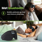 2BEHEALTHY Slaapmasker met Bluetooth en Opbergzakje