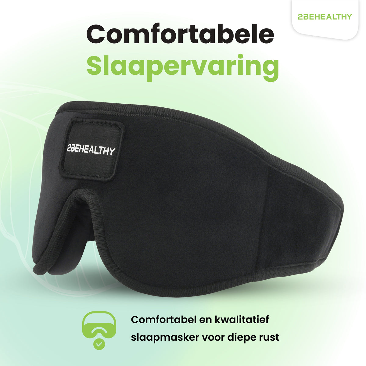 2BEHEALTHY Slaapmasker Met Opbergzakje