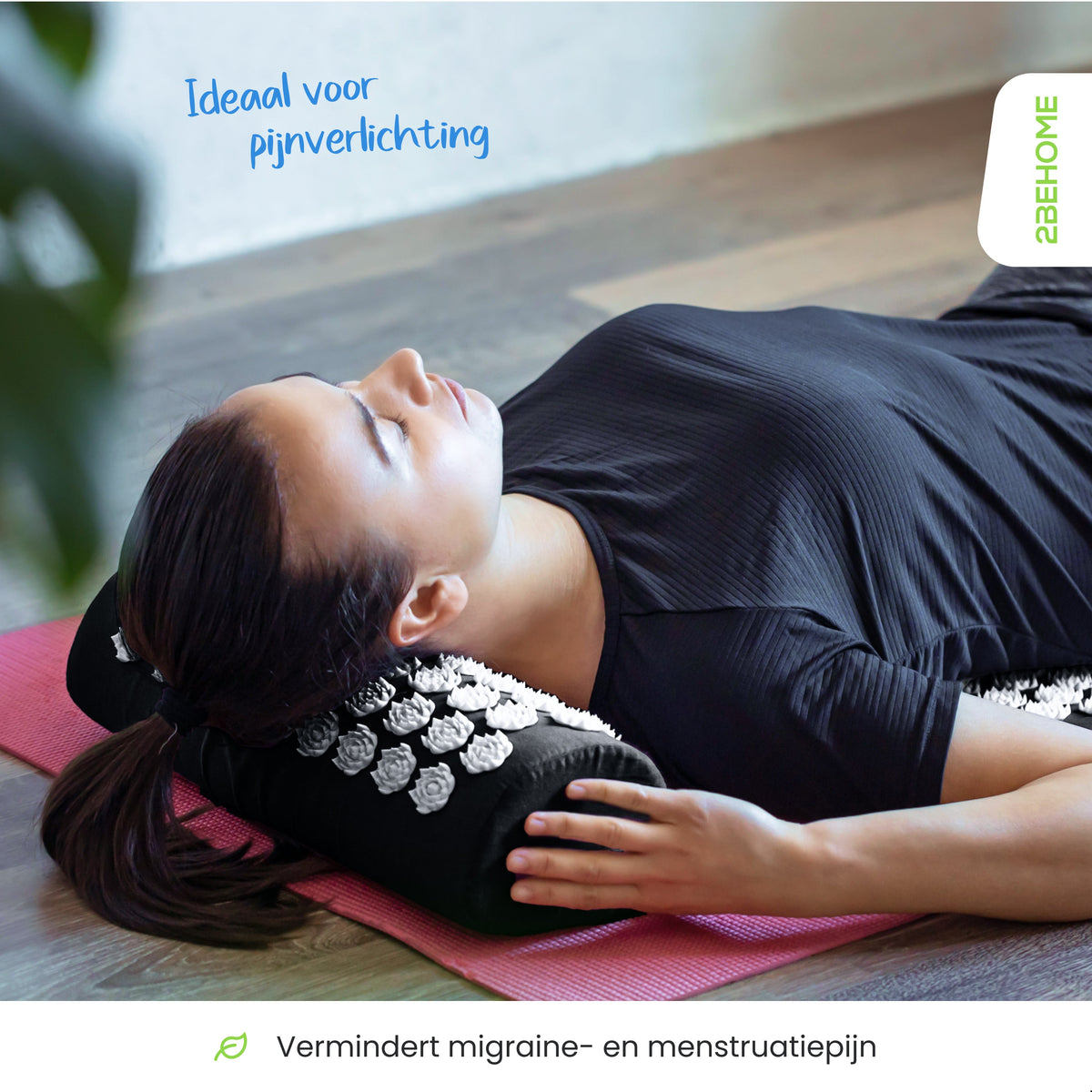2BEHEALTHY Spijkermat met Kussen en Triggerpoint Bal