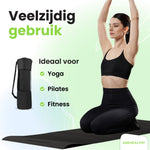 2BEHEALTHY Yogamat Extra Dik - 0,8 cm