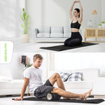 2BEHEALTHY Yogamat & Foamroller Set