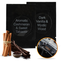 R2B® Car Perfume Refill - Cashmere & Tobacco - Vanilla & Wood - 2 pieces
