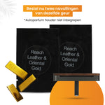 R2B Autoparfum Navulling - Rijk Leer & Oosters Goud - 2 stuks