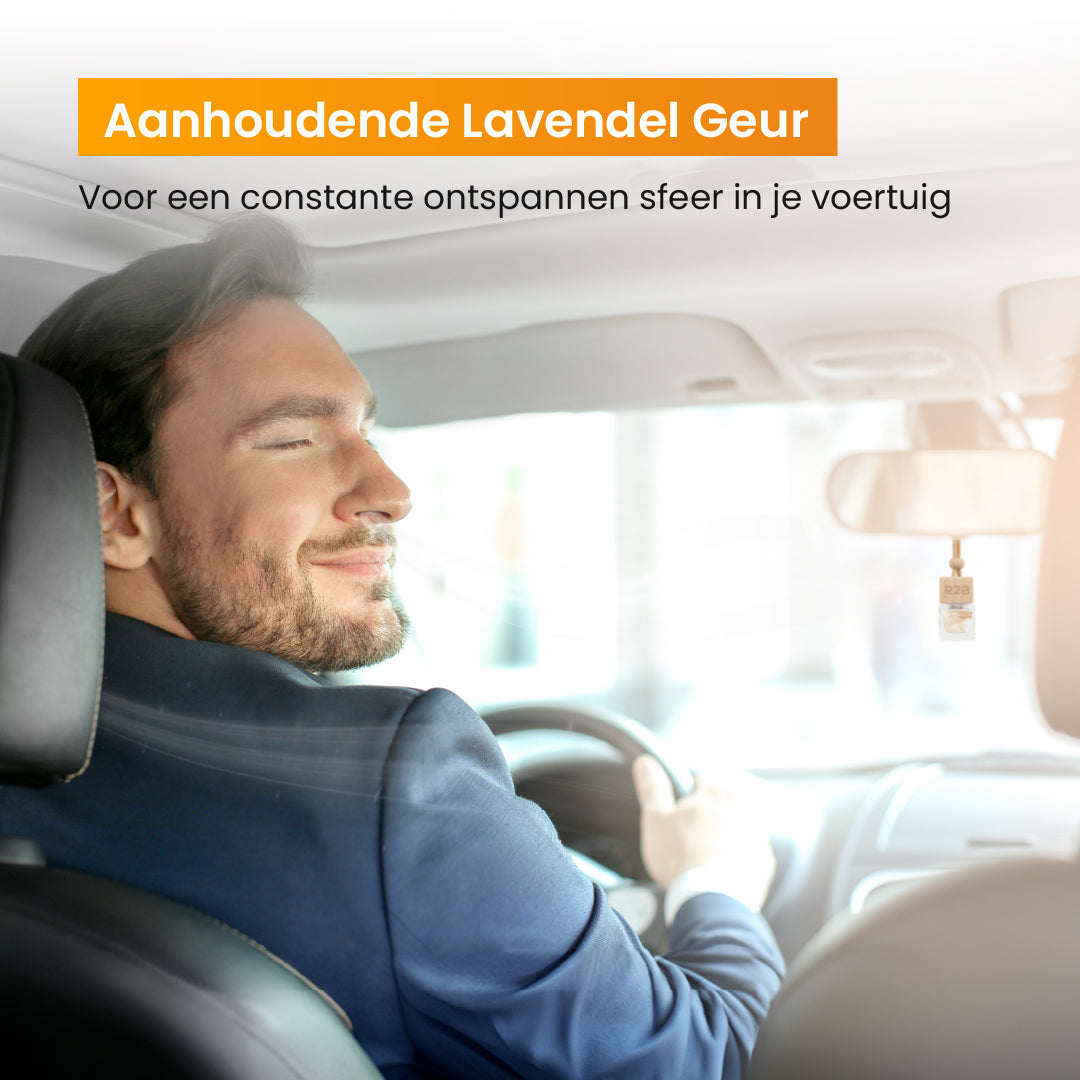 R2B Autoparfum Navulling ’Lavendel’ - 100ml - Luchtverfrisser - Autoparfum