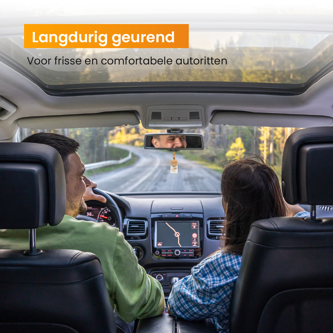 R2B Autoparfum Hangend met Sandalwood Geur - Luchtverfrisser - Autoparfum