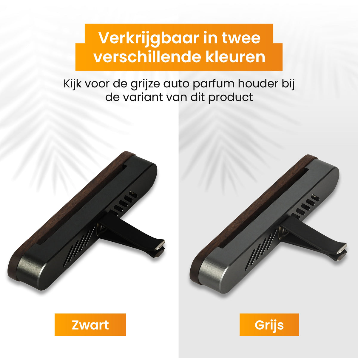 R2B Autoparfum met houder inclusief 2 Geurstaafjes - Zwart - Autoparfum