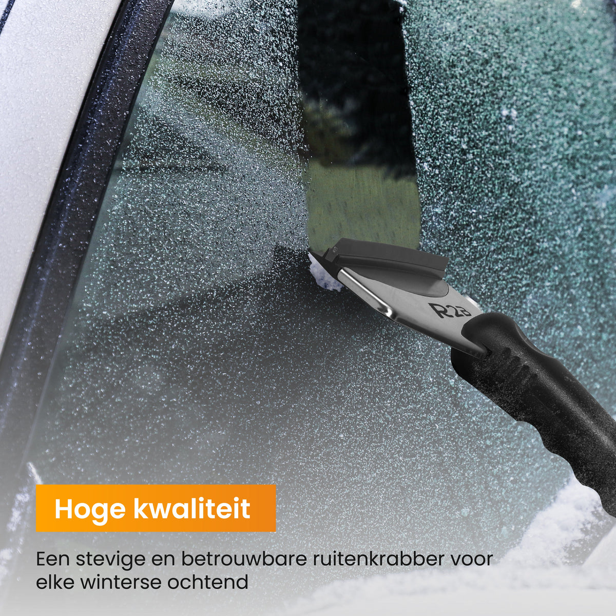 R2B IJskrabber Auto - Extra Breed & Ergonomisch - Ijskrabber