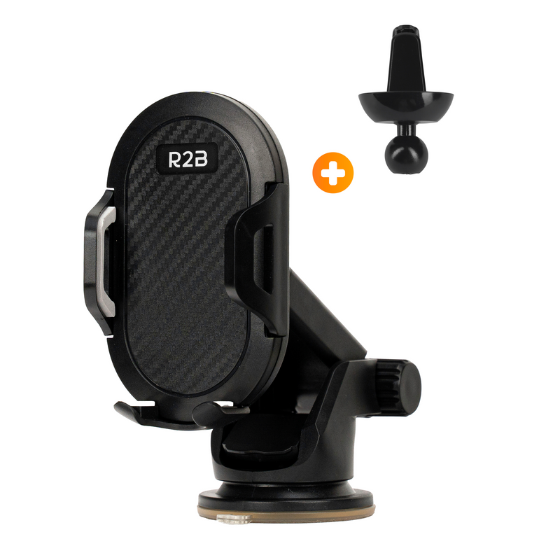 R2B Telefoonhouder Auto Met Zuignap - Raam, Ventilatierooster, Dashboard