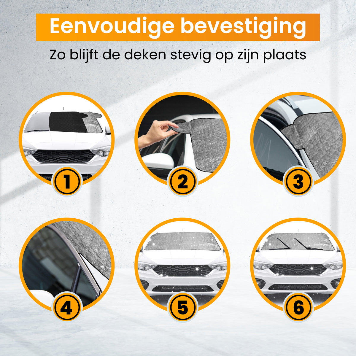 R2B IJskrabber & Antivries Deken Auto Combinatie