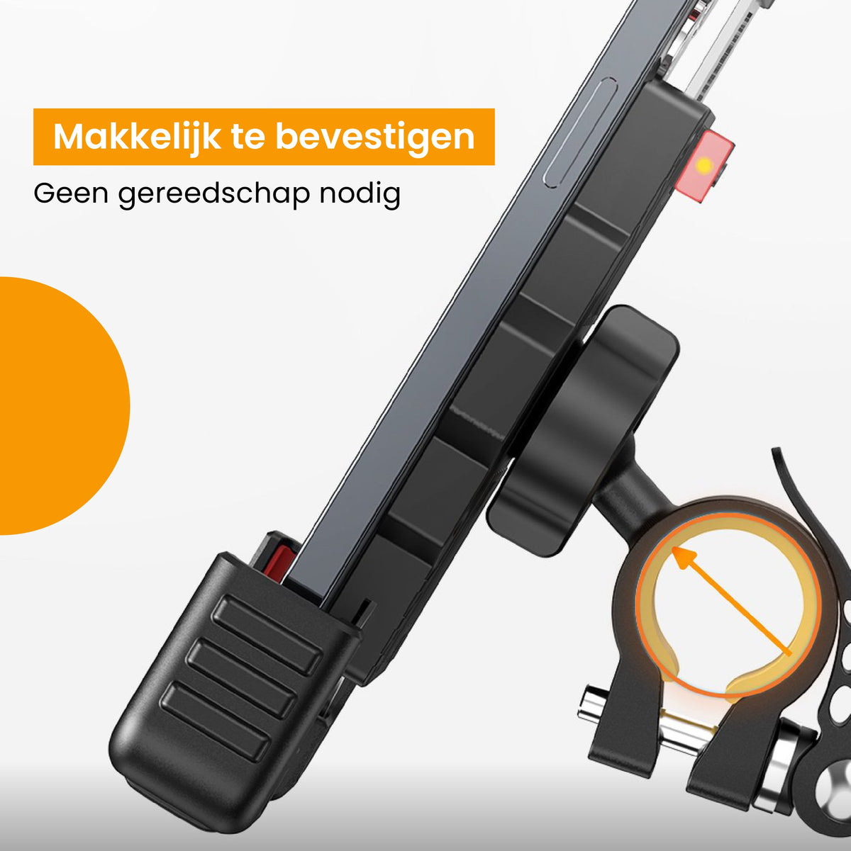 R2B Bevestigingsonderdeel voor Fietshouder model Delft - Telefoonhouder fiets