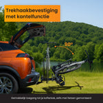 R2B Bike Carrier Car - Suitable for 2 Bicycles - Foldable and Tiltable - 60 KG Load Capacity - 13 Pin