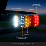 R2B Bike Carrier Car - Suitable for 2 Bicycles - Foldable and Tiltable - 60 KG Load Capacity - 13 Pin