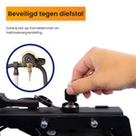 R2B Bike Carrier Car - Suitable for 2 Bicycles - Foldable and Tiltable - 60 KG Load Capacity - 13 Pin