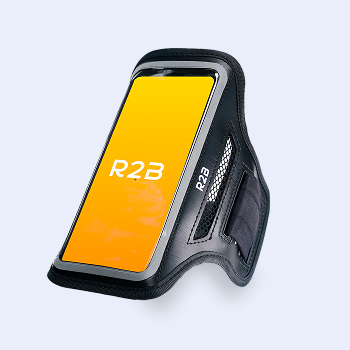 Telefoonhouder hardlopen