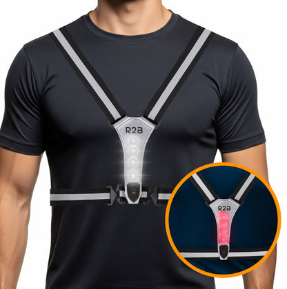 Hardloopvest met verlichting