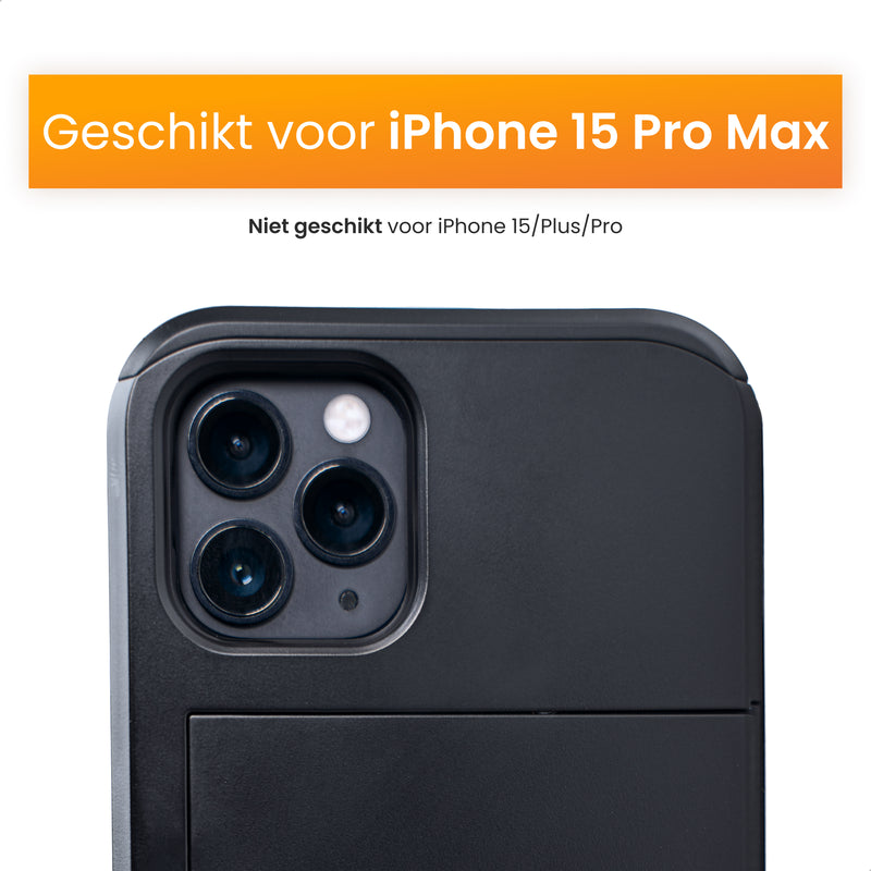 Zwart iPhone 15 Pro Max Hoesje