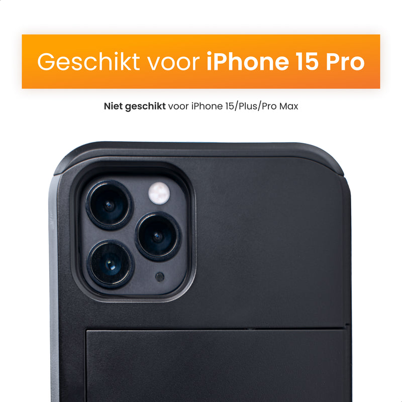 Zwart iPhone 15 Pro Hoesje