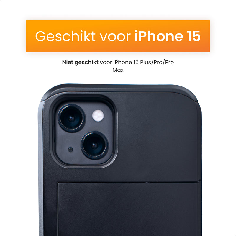 Zwart iPhone 15 Hoesje