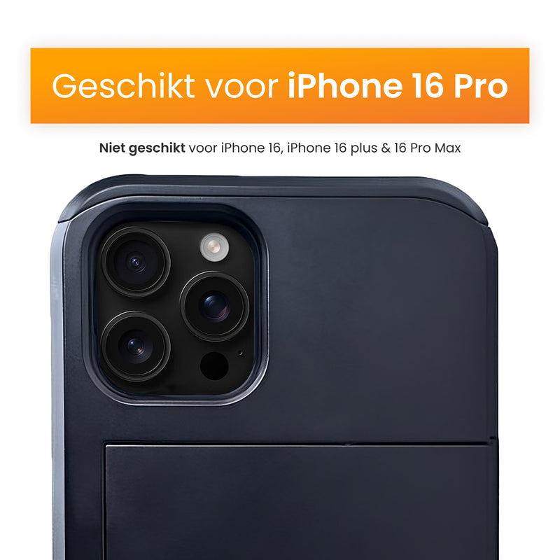 Zwart iPhone 16 Pro Hoesje