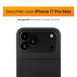 Zwart iPhone 17 Pro Max Hoesje