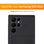 Zwart Samsung S23 Ultra Hoesje 