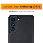 Zwart Samsung S25 FE Hoesje
