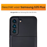 Zwart Samsung S25 Plus Hoesje