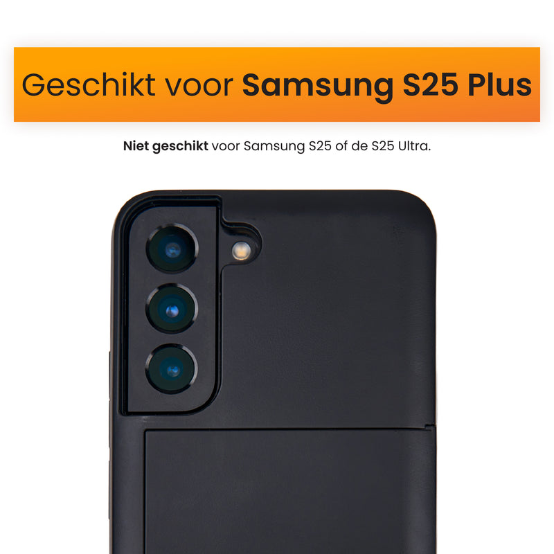 Zwart Samsung S25 Plus Hoesje
