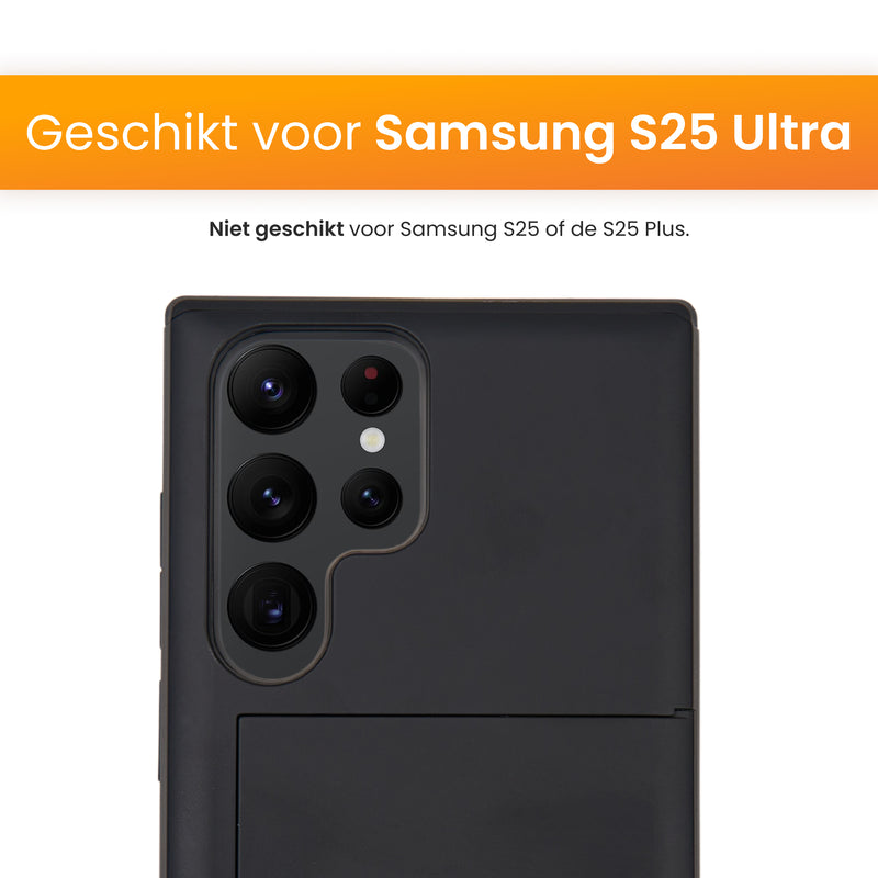 Zwart Samsung S25 Ultra Hoesje